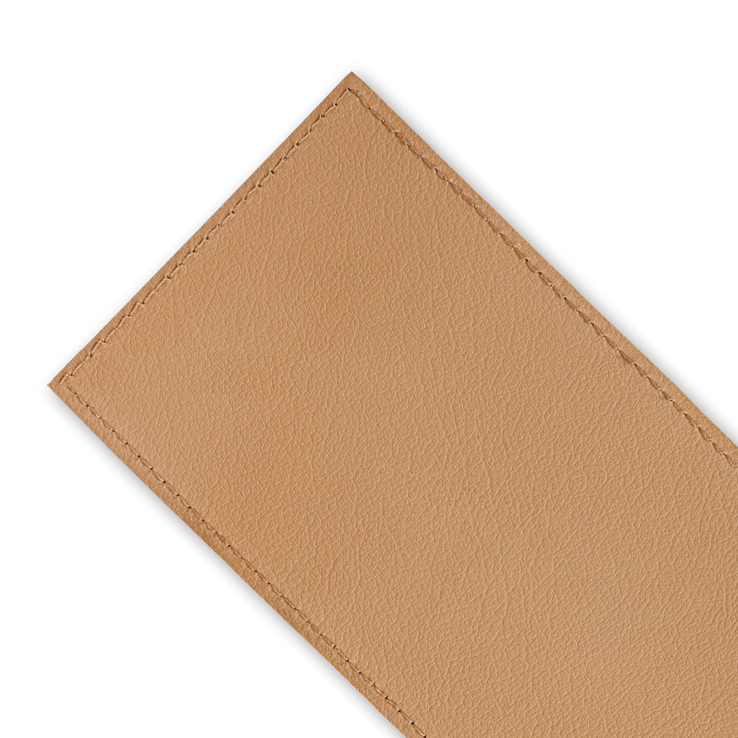 Beige Faux Leather Cutlery Holder (Set of 6)
