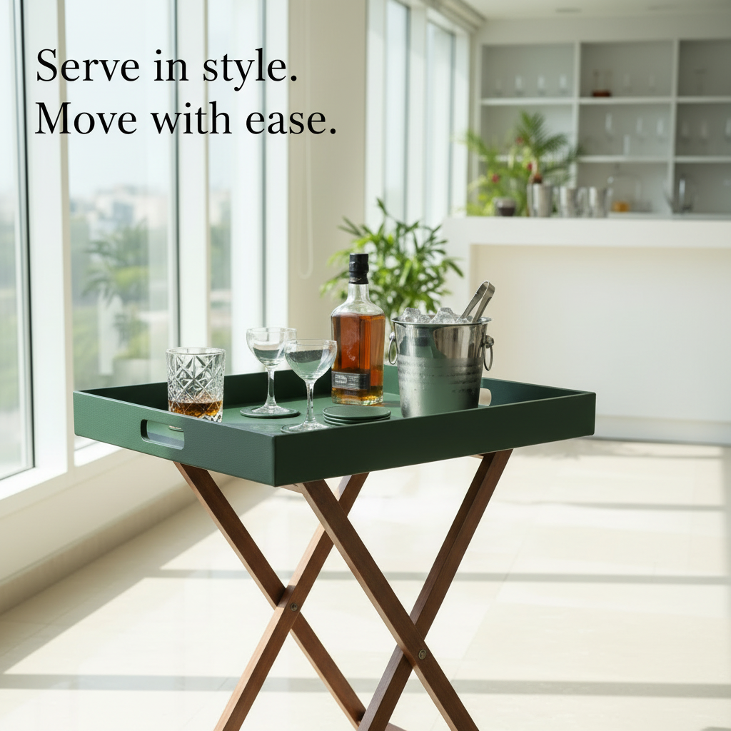 Green Butler Tray Table Small