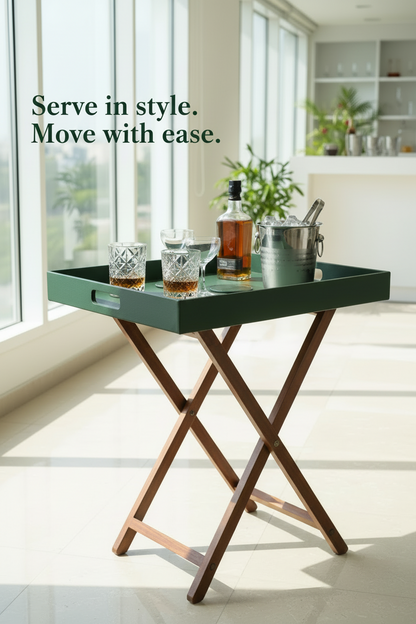 Green Butler Tray Table Small