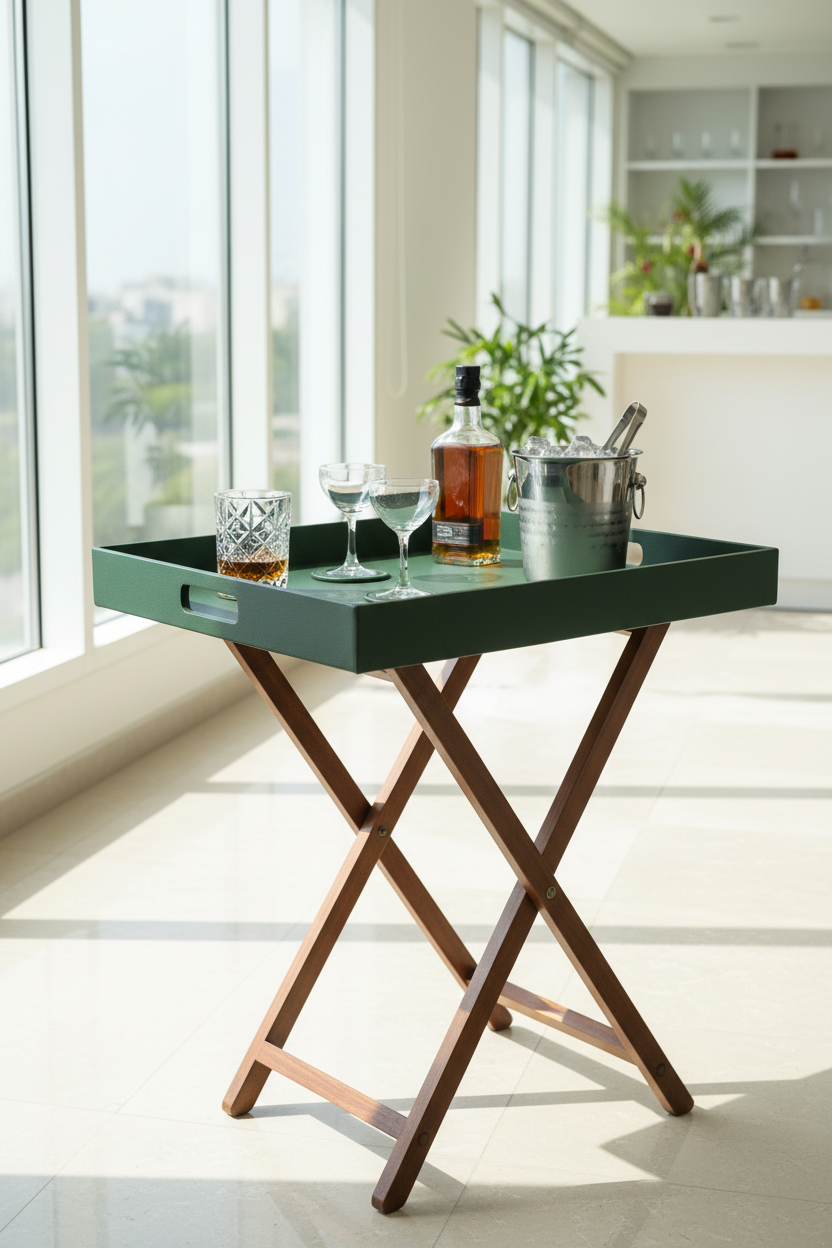 Green Butler Tray Table Small