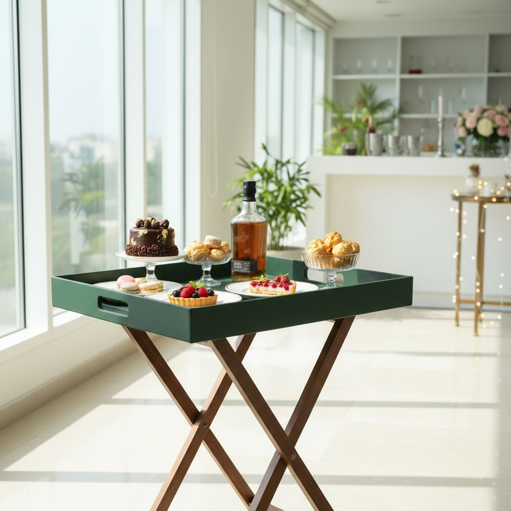 Green Butler Tray Table Small