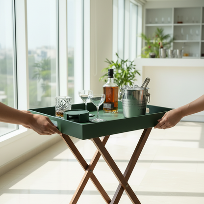 Green Butler Tray Table Small