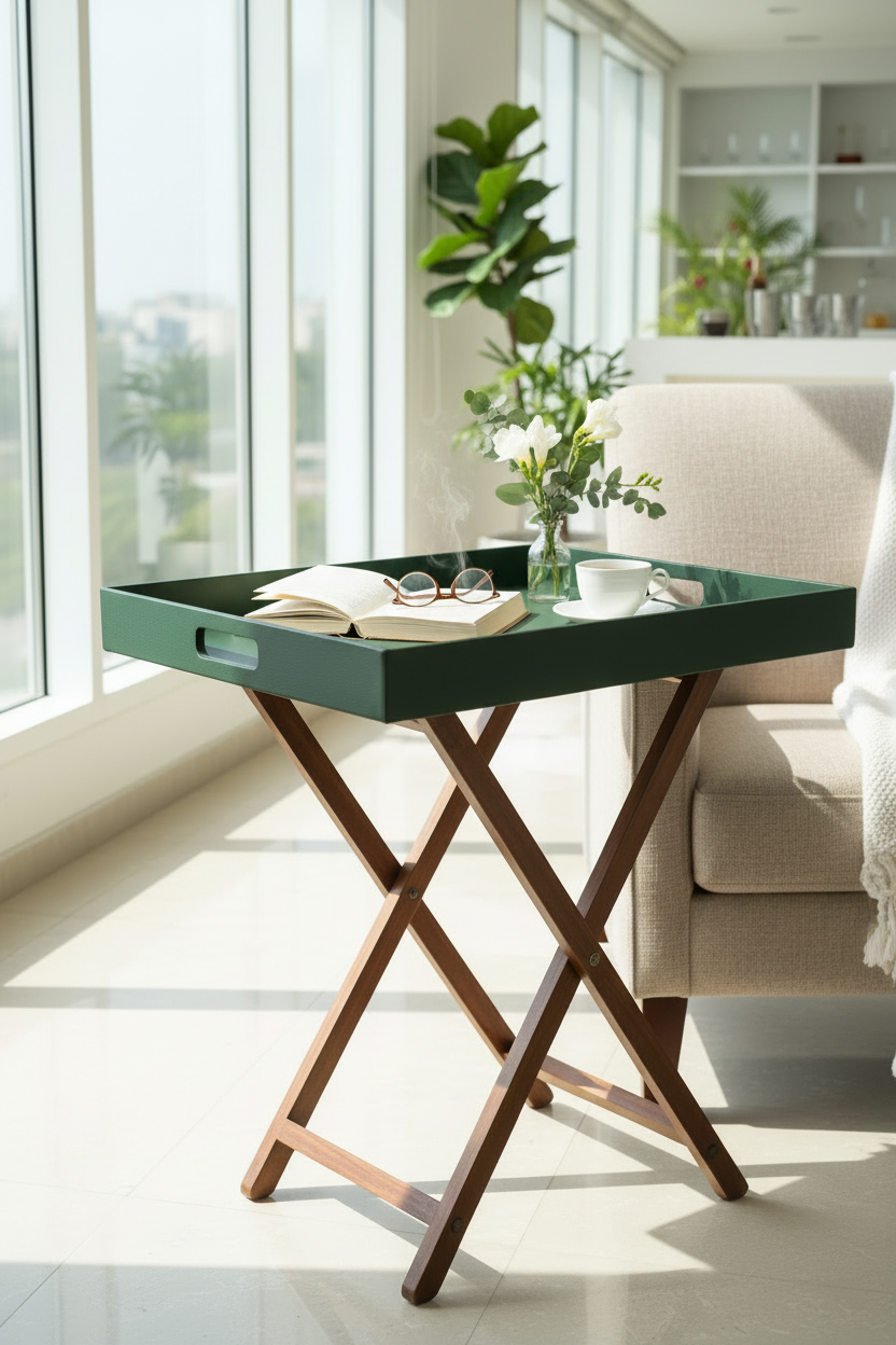 Green Butler Tray Table Small