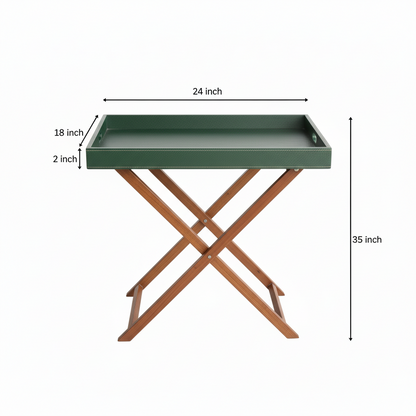 Green Butler Tray Table Small