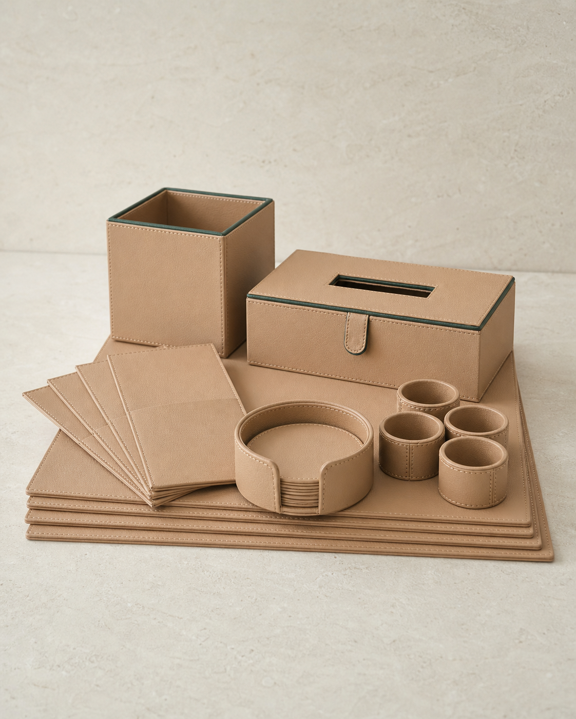 Casa Botanical Complete Table composition in Beige