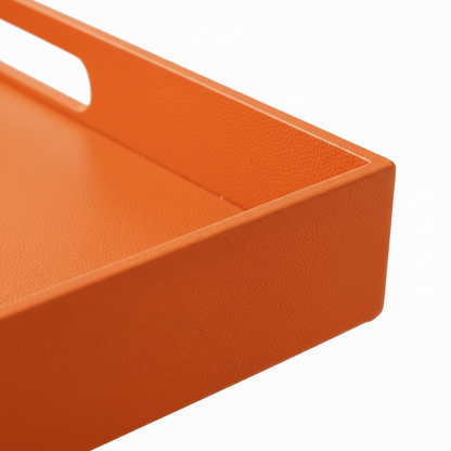 Orange Butler Tray Table Small
